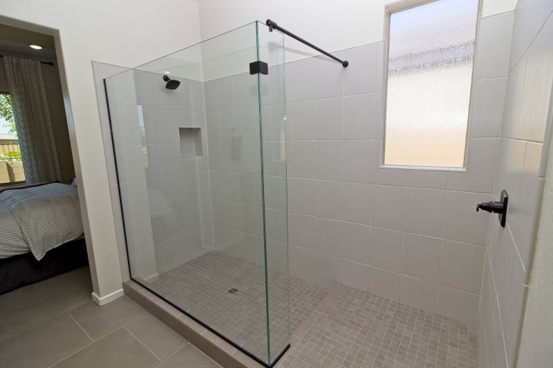 Walk-In Shower with Clear Glass